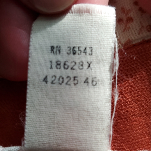 Vintage Baccarat by Van Huesen Men's Long Sleeve Button Up. XL. White|Pink - Picture 12 of 14